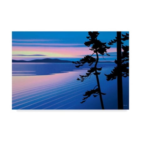 Ron Parker 'Sea Bank Dawn' Canvas Art,12x19